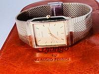 Seiko alba klassiek tank herenhorloge - goudkleurige dresswatch - afbeelding 5 van  9