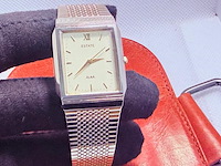 Seiko alba klassiek tank herenhorloge - goudkleurige dresswatch - afbeelding 6 van  9