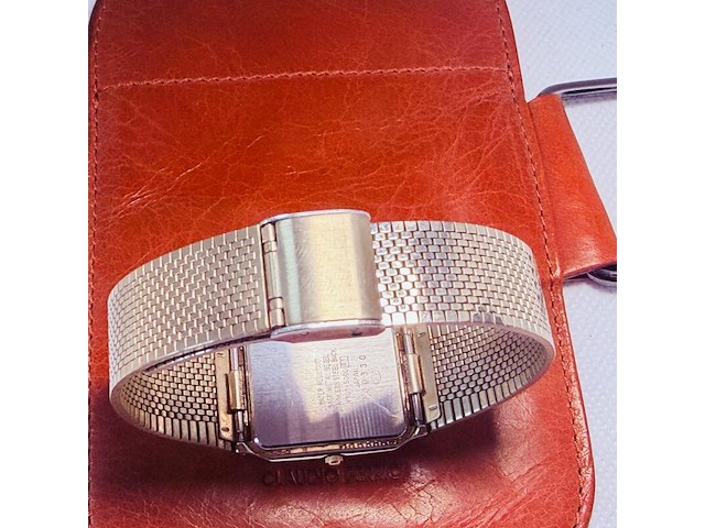 Seiko alba klassiek tank herenhorloge - goudkleurige dresswatch - afbeelding 8 van  9