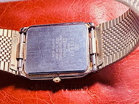 Seiko alba klassiek tank herenhorloge - goudkleurige dresswatch - afbeelding 9 van  9