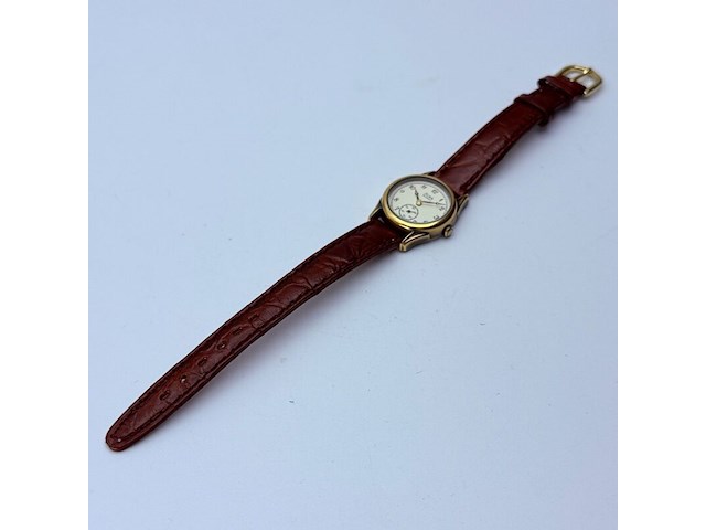 Seiko alba v802-0020 dameshorloge met centrale seconde - afbeelding 7 van  7