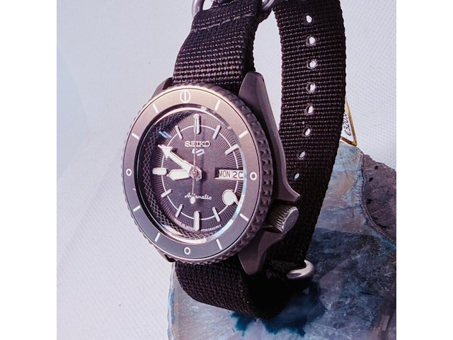 Seiko automatic herenhorloge ’special edition’ inclusief nato band - afbeelding 3 van  10