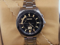Seiko brightz solar radio wave controlled titanium herenhorloge - afbeelding 1 van  8