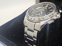 Seiko brightz solar radio wave controlled worldtimer herenhorloge - afbeelding 6 van  10