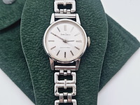 Seiko chorus witgoud verguld dameshorloge, horloge loopt niet - afbeelding 1 van  6