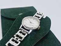 Seiko chorus witgoud verguld dameshorloge, horloge loopt niet - afbeelding 3 van  6