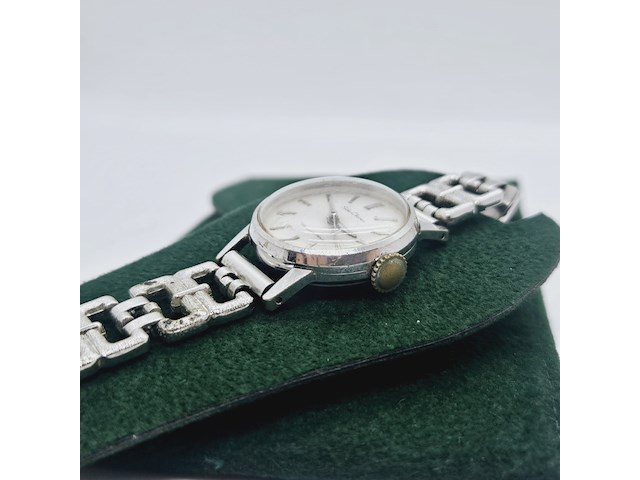 Seiko chorus witgoud verguld dameshorloge, horloge loopt niet - afbeelding 4 van  6