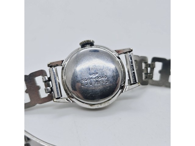 Seiko chorus witgoud verguld dameshorloge, horloge loopt niet - afbeelding 6 van  6