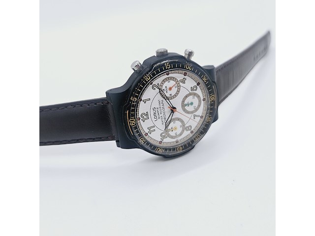 Seiko company lorus - vintage militaire chronograaf - afbeelding 5 van  5