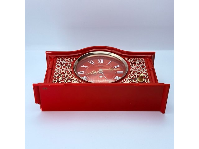 Seiko corona melodia tafelklok/muziekklok, loopt niet - afbeelding 5 van  10