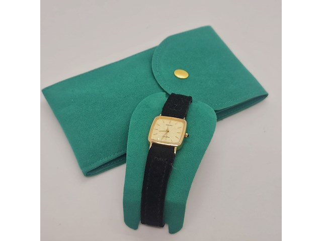 Seiko exceline 1221-5950 10kt gouden dameshorloge - afbeelding 4 van  7