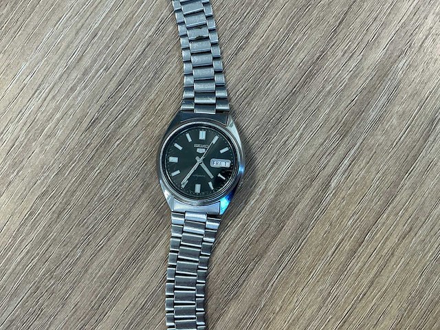 Seiko heren horloge automaat - afbeelding 2 van  4