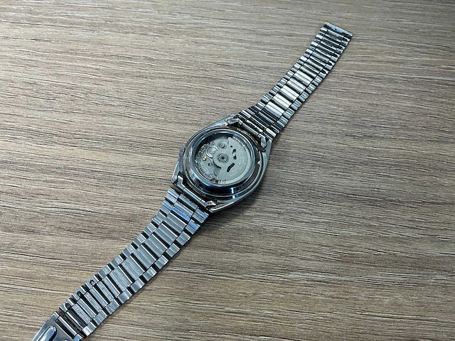 Seiko heren horloge automaat - afbeelding 3 van  4