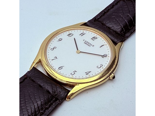 Seiko lassale 2f50-0700 dresswatch - afbeelding 1 van  8