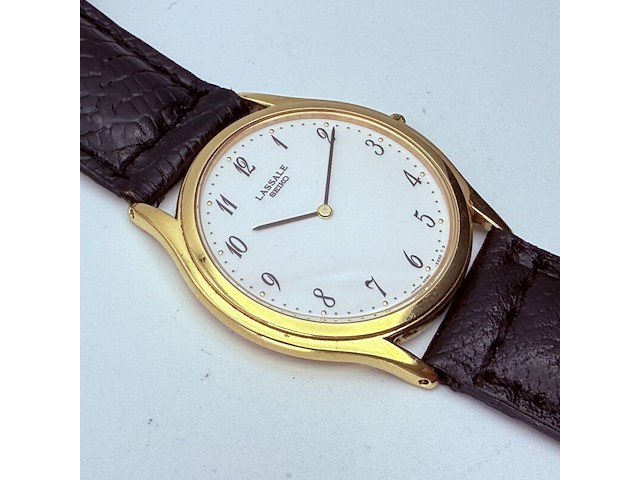 Seiko lassale 2f50-0700 dresswatch - afbeelding 4 van  8