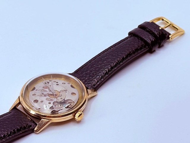Seiko mod - grand seiko/lord marvel antiek skeleton uurwerk - afbeelding 2 van  7