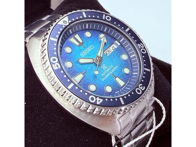 Seiko prospex 'king turtle' padi automatic diver's horloge - afbeelding 1 van  13