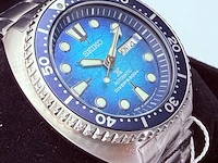 Seiko prospex 'king turtle' padi automatic diver's horloge