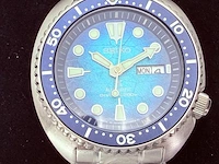 Seiko prospex 'king turtle' padi automatic diver's horloge - afbeelding 7 van  13