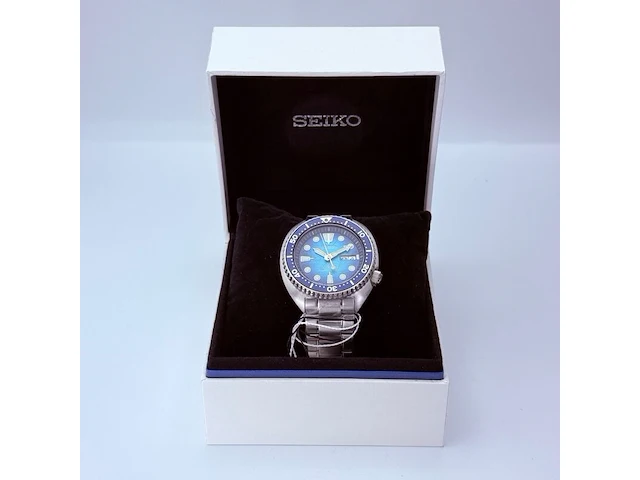 Seiko prospex 'king turtle' padi automatic diver's horloge - afbeelding 10 van  13