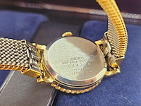 Seiko socie mechanisch dameshorloge met goudkeurmerk - afbeelding 8 van  8