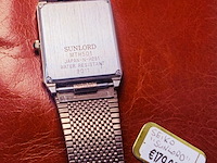 Seiko ‘sunlord’ heren tank horloge - afbeelding 2 van  8