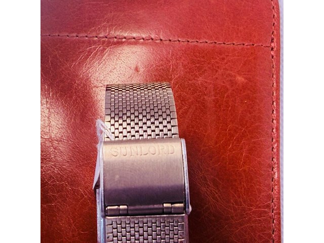 Seiko ‘sunlord’ heren tank horloge - afbeelding 8 van  8