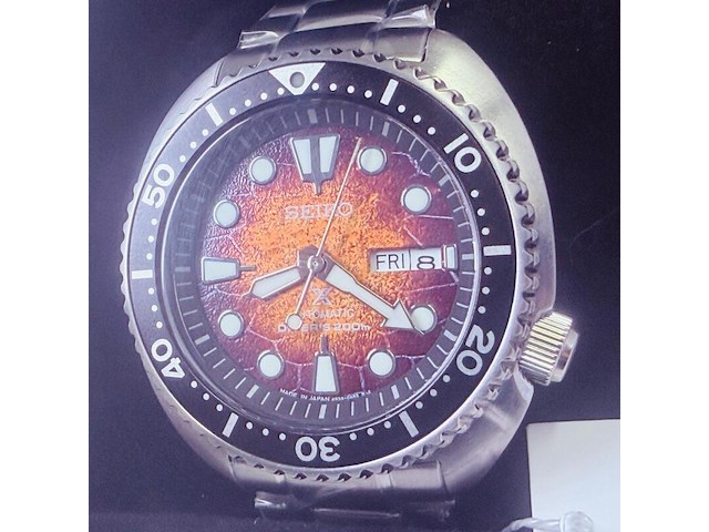 Seiko turtle prospex (save the ocean) automatisch duikhorloge - afbeelding 1 van  11