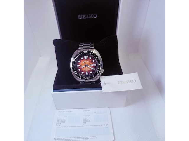 Seiko turtle prospex (save the ocean) automatisch duikhorloge - afbeelding 5 van  11