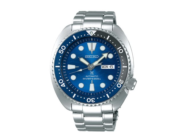 Seiko turtle save the ocean 4r36-07d0 - automatisch duikhorloge - afbeelding 1 van  4