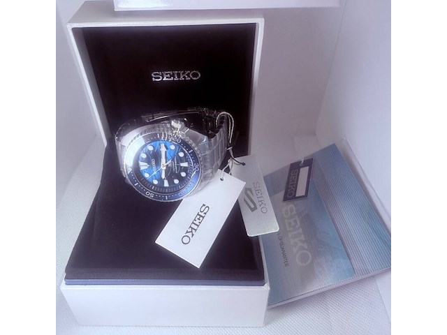 Seiko turtle save the ocean 4r36-07d0 - automatisch duikhorloge - afbeelding 3 van  4
