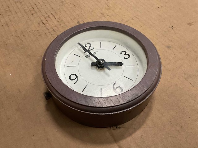 Seiko vintage marine clock - afbeelding 2 van  3