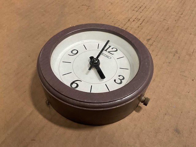 Seiko vintage marine clock - afbeelding 3 van  3