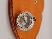 Seiko witgouden gp ring 10-0630 - mechanisch uurwerk - afbeelding 3 van  6