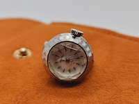 Seiko witgouden gp ring 10-0630 - mechanisch uurwerk - afbeelding 4 van  6