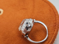 Seiko witgouden gp ring 10-0630 - mechanisch uurwerk - afbeelding 5 van  6