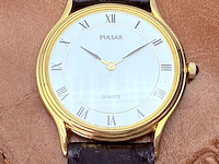 Seiko/pulsar v700-8000 dresswatch herenhorloge - afbeelding 1 van  8