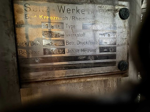 Seitz - heated open tray 275ltr - afbeelding 1 van  3