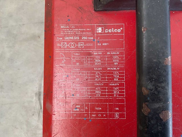 Selco genesis 2600 gsm lasapparaat - afbeelding 7 van  7