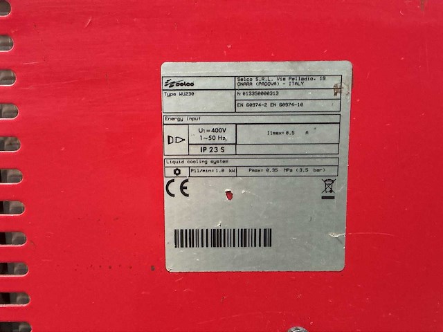 Selco genesis 2700mte lasapparaat - afbeelding 10 van  10