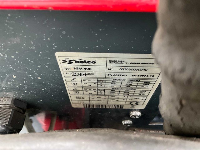 Selco psm 408 mig lasapparaat - afbeelding 6 van  6