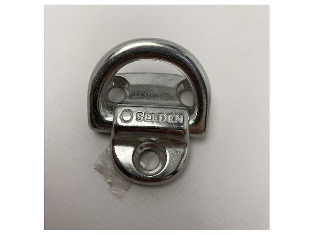 Selden 6 mm hoog draagdek pad eye-508-750-25 - afbeelding 4 van  5