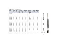 Selden bronze 16 mm rigging screw stud - toggle - 174-329-12 - afbeelding 1 van  3