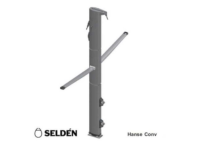 Selden hanse 575 aluminium performance mast 3-spreader 2-section - c304-12049-99 - afbeelding 1 van  1