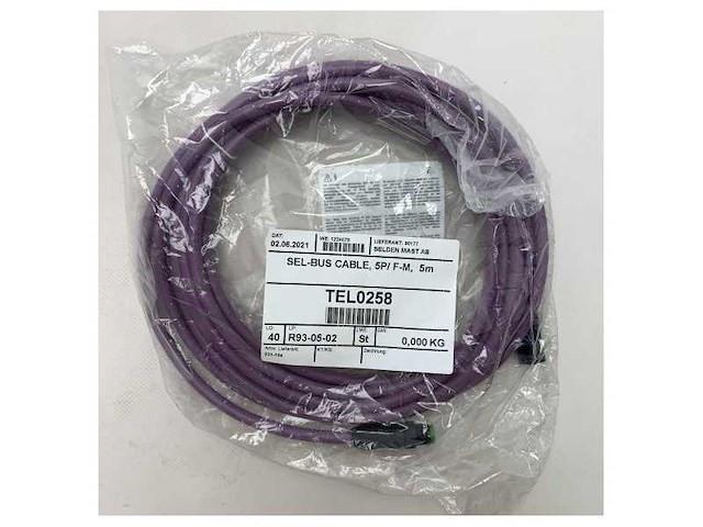 Selden sel-buskabel voor e40i lier f/m 5m-531-104 - afbeelding 2 van  6
