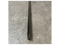 Selden track 30 30 mm normal aluminum black track 2500 mm-443-001-05 - afbeelding 4 van  4