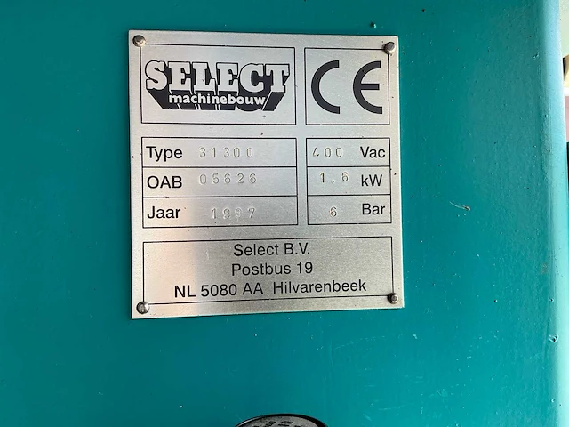 Select 31300 boor- freesmachine - afbeelding 15 van  21