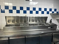 Select cuisine - rvs opzetkoelvitrine met gn-bakken