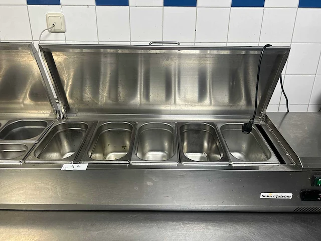Select cuisine - rvs opzetkoelvitrine met gn-bakken - afbeelding 3 van  5