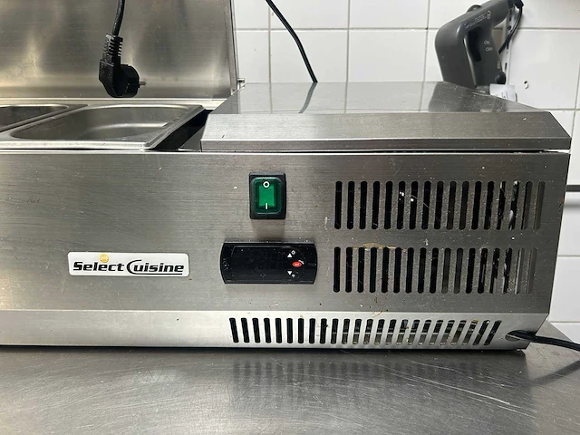Select cuisine - rvs opzetkoelvitrine met gn-bakken - afbeelding 4 van  5